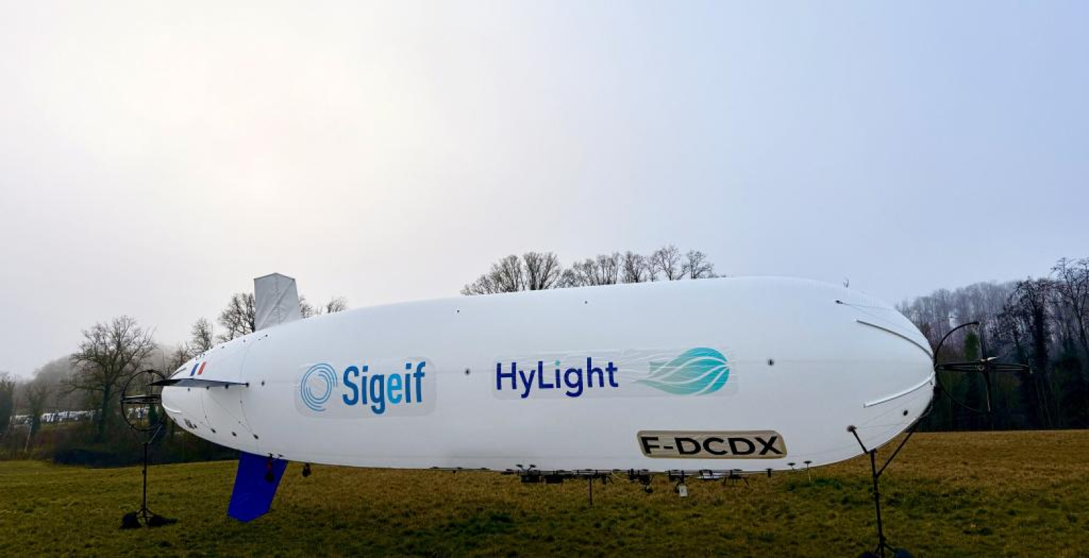 Un drone dirigeable à hydrogène pour surveiller les réseaux de gaz en Île-de-France